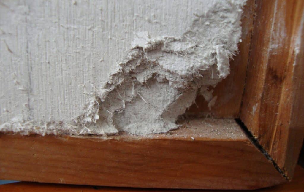 Asbestos can be found millboard insulation board