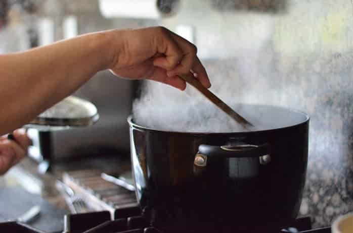 Steam Cooking can cause a moisture and mould problem in the home